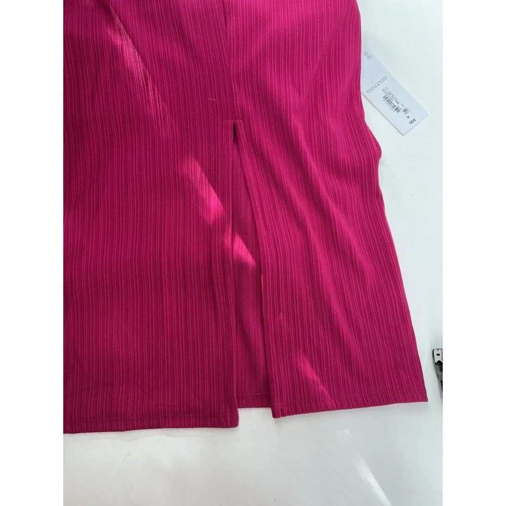Liz Claiborne Women Midi Dress Short Sleeve Polynesian Rose‎ Size M NWT Org $64